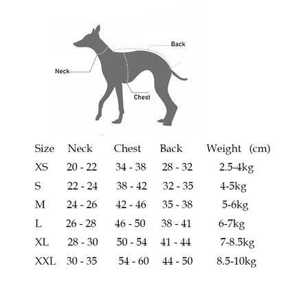 Fashion Breathable Waffle Coat for Whippet Berlington Terrier Spring Autumn 4-legged Soft Jumpsuit for Greyhound Pet Supplier