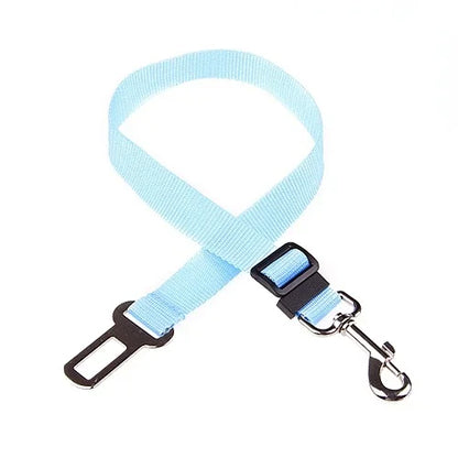 Adjustable Pet Car Seat Belt Pet Seat Vehicle Dog Harness Lead Clip Safety Lever Traction Dog Collars Dog Accessoires