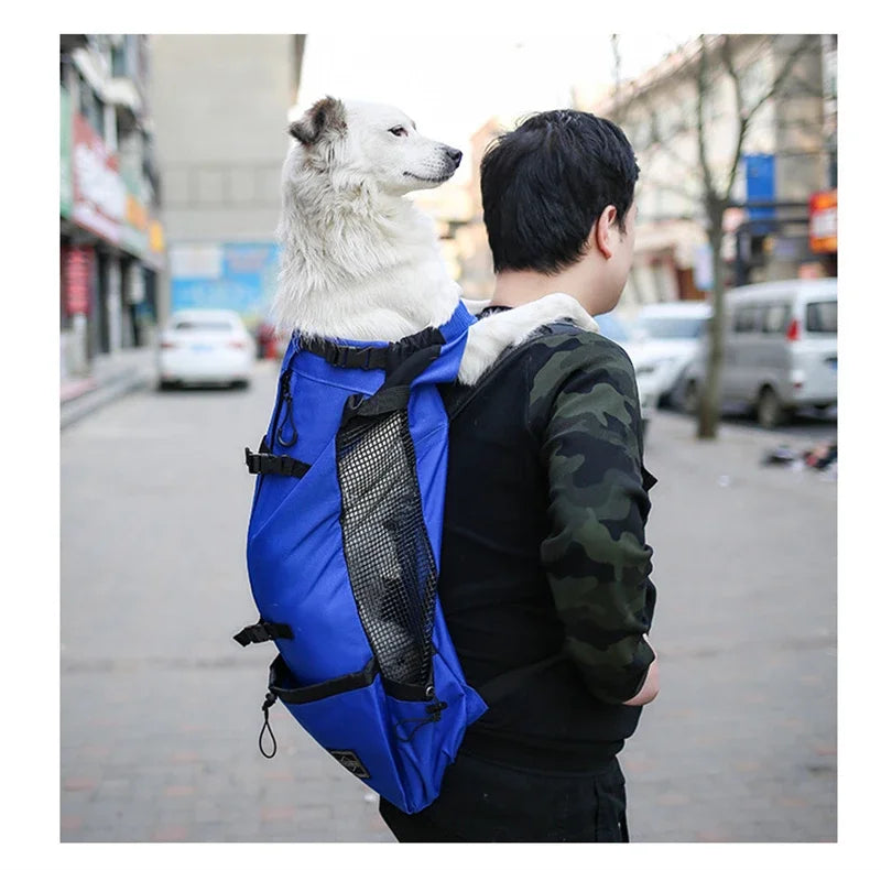 Breathable Dog Carrier Bag Portable Pet Outdoor Travel Backpack Reflective Carrier Bags for Cats French Bulldog Dog Accessories