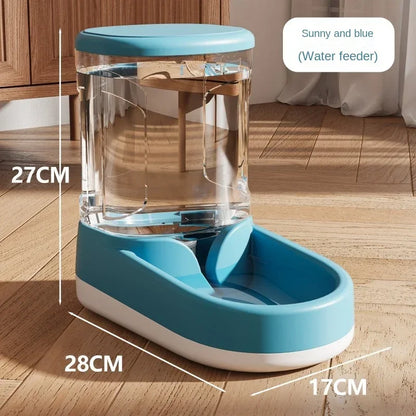 Dog Water Dispenser Cat Automatic Pet Feeder Dog Water Feeding Cat Drinking Water Flowing Water without Inserting Electric