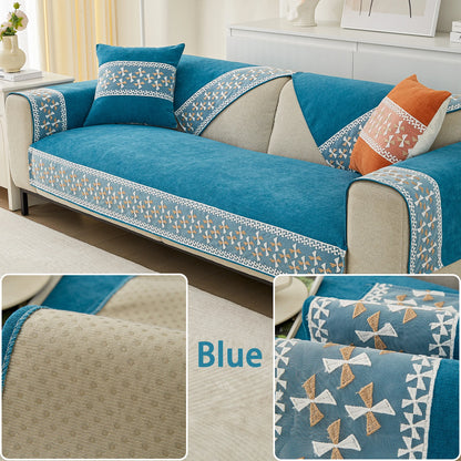 Chenier sofa cushion windmill lace four seasons general anti-slip cushion sofa cover simple modern sofa cloth cover