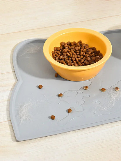 1PC Pet Placemats Are Waterproof And Non-slip To Prevent Food And Water Spills And Easy To Clean For Dogs And Cats