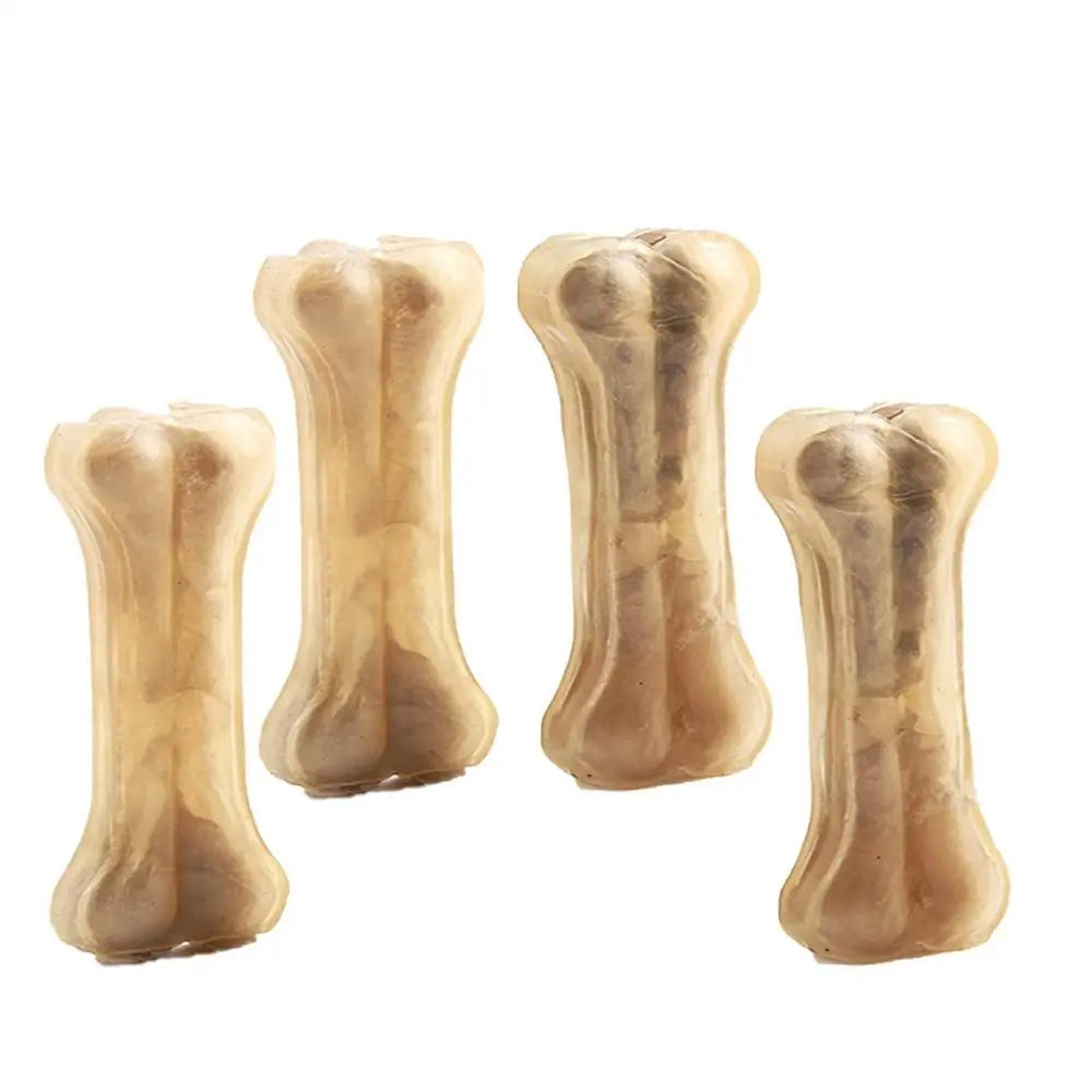 Beef Flavor Bone Dog Toys For Small Large Dogs Non-Toxic Bite Resistance Puppy Toys Pet Chew Dental Cleaning Toy Pet Products