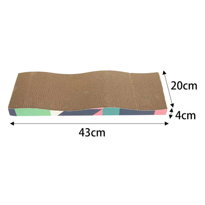 Cat Scratching Board Bed Cat Scratchers Cardboard Cat Scratch Pad Nest for Sleeping Playing Grinding Small Medium Large Cats