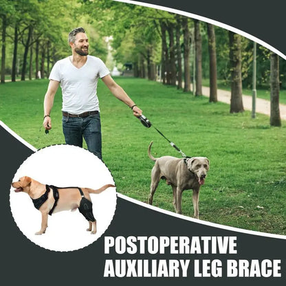 Dog Acl Knee Brace for Torn for Back Leg Warm Joint and Relieves Joint Pain Better Recovery Adjustable metal brace assistive