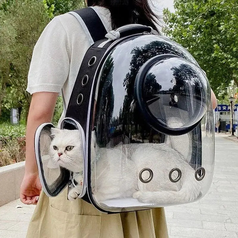 cats bag space design, Pet Carrier Backpack Portable Transparent Space Capsule Bubble Pet Backpack Cat Carrier Bag Breathable Pet Outgoing Backpack