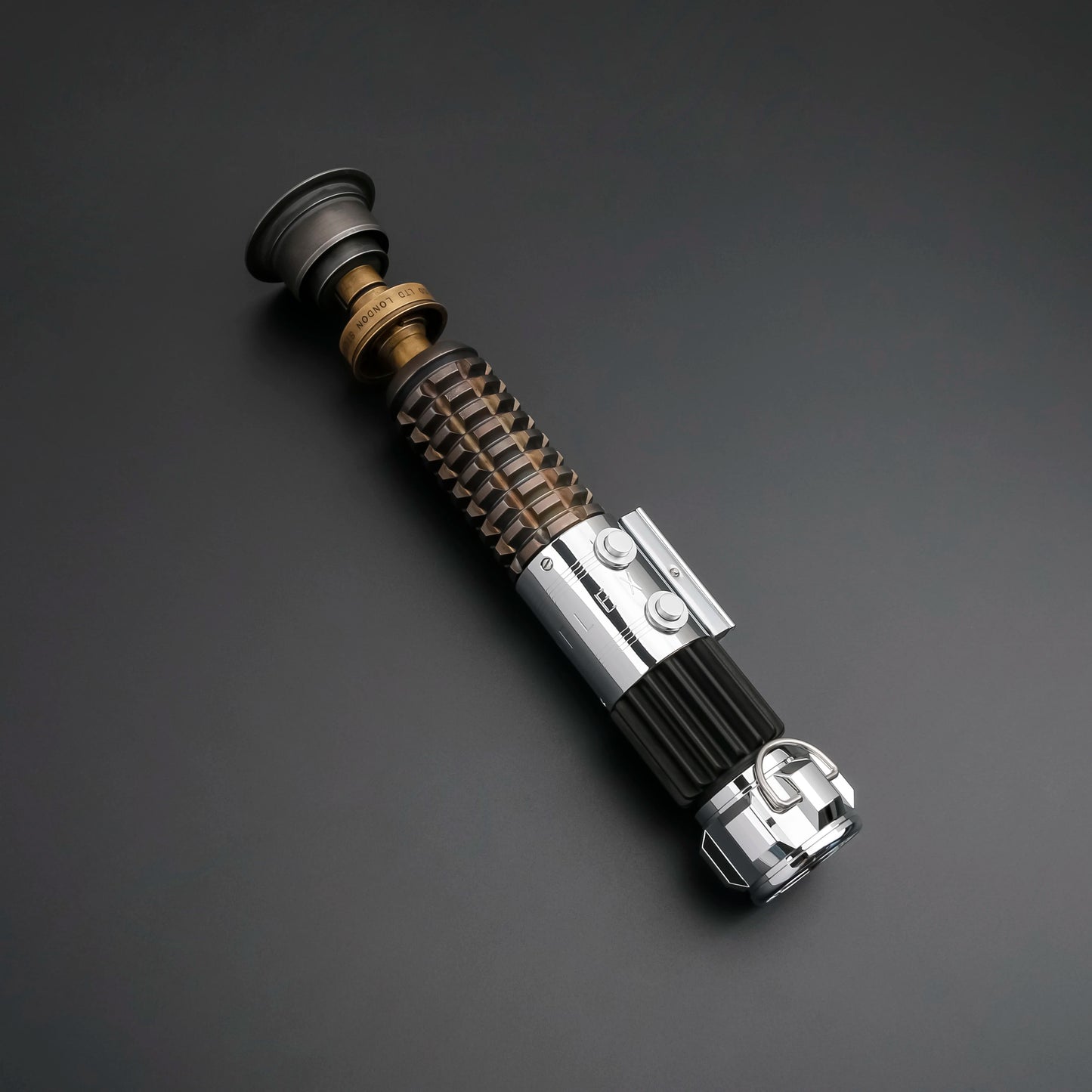 2025  Replica Lightsaber Obi-Wan EP4 no Blade Pixel Metal Hilt FOC Blaster Smooth Swing Light Saber for Adult Cosplay Toys