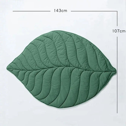 Dog Cooling Leaf Mat Summer Pad Mat For Dogs Cat Blanket Sofa Breathable Pet Dog Bed Washable For Small Medium Large Dogs Car