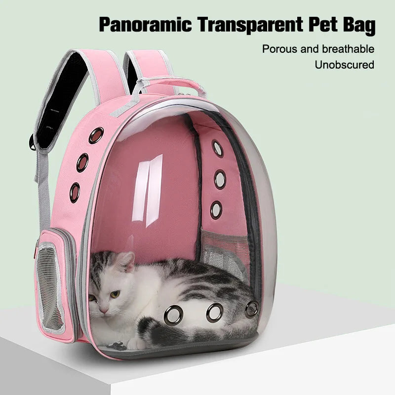 cats bag space design, Pet Carrier Backpack Portable Transparent Space Capsule Bubble Pet Backpack Cat Carrier Bag Breathable Pet Outgoing Backpack