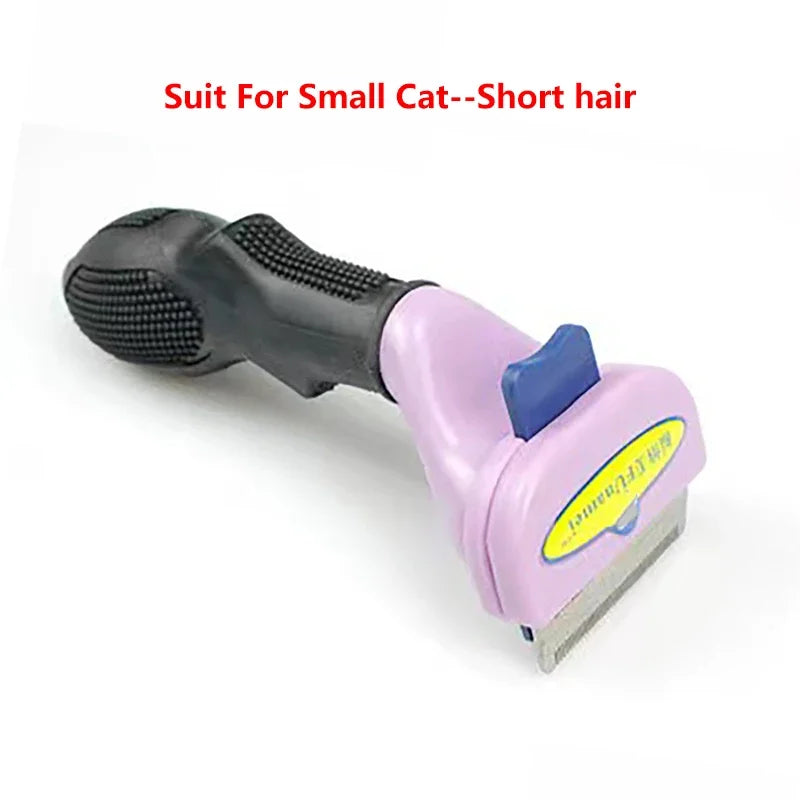 Pet Cat Hair Removal Combs Pet Grooming Brush Dogs Cats Hair Shedding Massage Combs Cat Hair Remover Cleaning Grooming Cat Brush