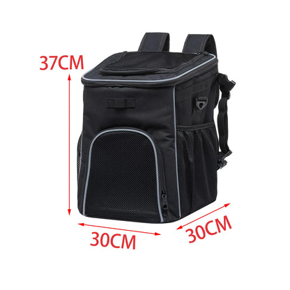 Dog Bike Basket Bag Ventilated Pet Carrier Backpack Portable Bag For Outdoor Cycling Pet Outdoor Car Carrying Pet Bag