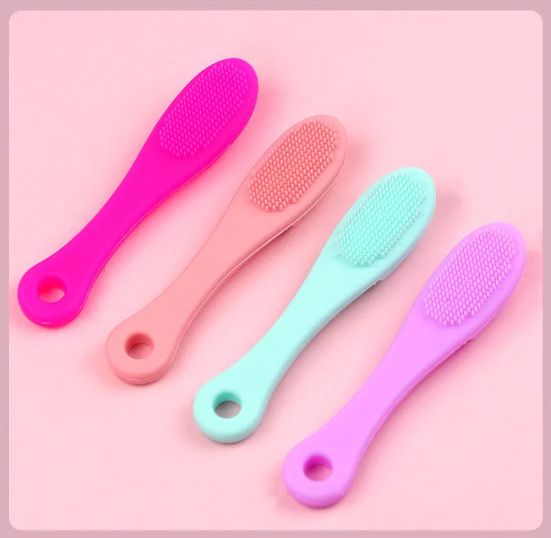 Pet silicone finger Toothbrush Cat Dog toothbrush toothbrush tooth stain removal tartar Brush black chin cat Grooming products