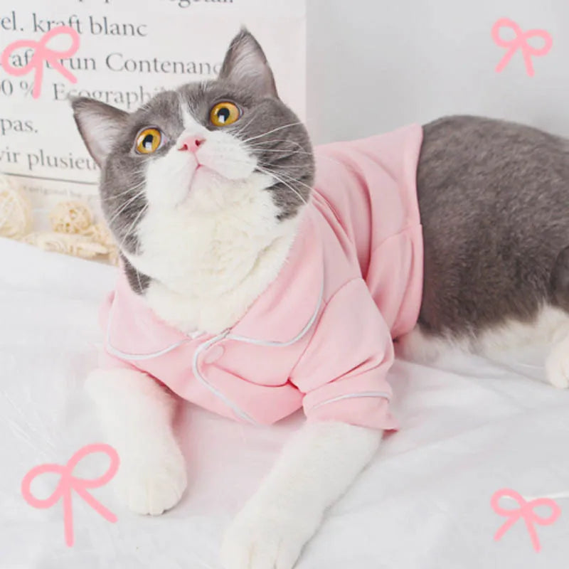 Christmas Pet Cat Costume Clothes for Cats Winter Kedi Katten Sphynx Sweatshirt Hoodie Suit Mascotas Clothing Ropa Para Gato