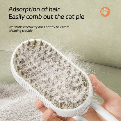 Cat & Dog Pet Spray Massage Comb One Key Spray Anti-Fly Comb Bath Brush Hair Removal Pet Supplies