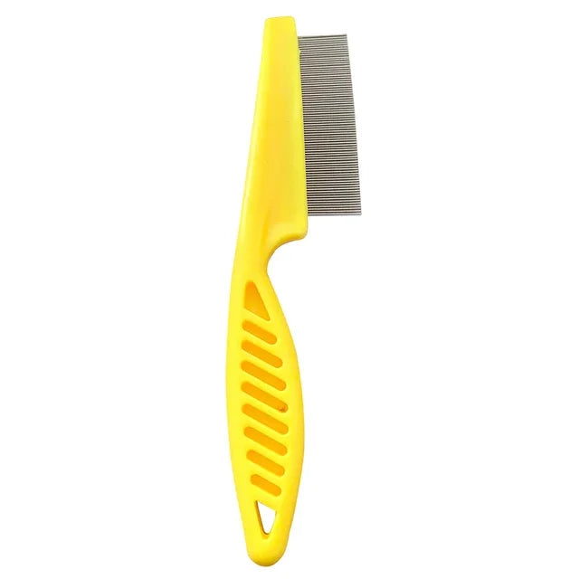 Cat Comb Stainless Steel Pet Hair Remover Wooden Handle Cat Hair Comb Pet Grooming Massage Dog Brush Cleaning Tool Pets Supplies