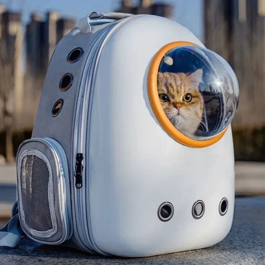 Cat bag portable cat backpack pet space capsule bag dog backpack cat cage book bag cat supplies