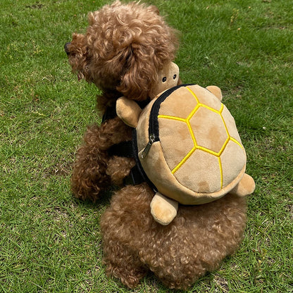 High Quality Lovely Dog Backpack For Small Medium Dogs Cute Turtle Shape Chihuahua Puppy School Bags Dog Backpacks Pet Supplies