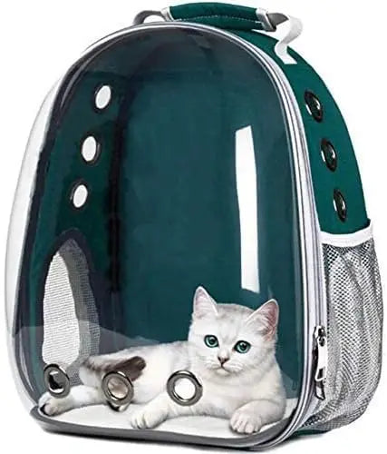 Cat Pet Carrier Backpack Transparent Capsule Bubble Pet Backpack Small Animal Puppy Kitty Bird Breathable Pet Carrier for Travel