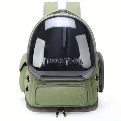 Portable Pet Carrier Backpack - Breathable, Comfortable, andStylish Bubble Bag for Cats and Dogs