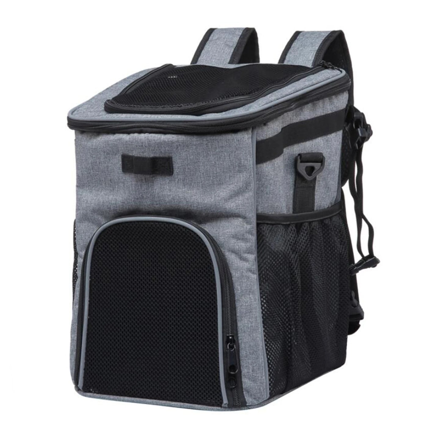 Dog Bike Basket Bag Ventilated Pet Carrier Backpack Portable Bag For Outdoor Cycling Pet Outdoor Car Carrying Pet Bag