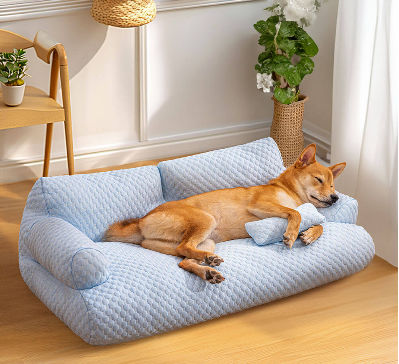 Ice Silk Cooling Pet Bed