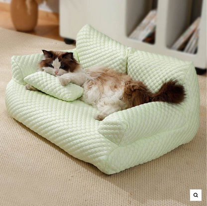 Ice Silk Cooling Pet Bed