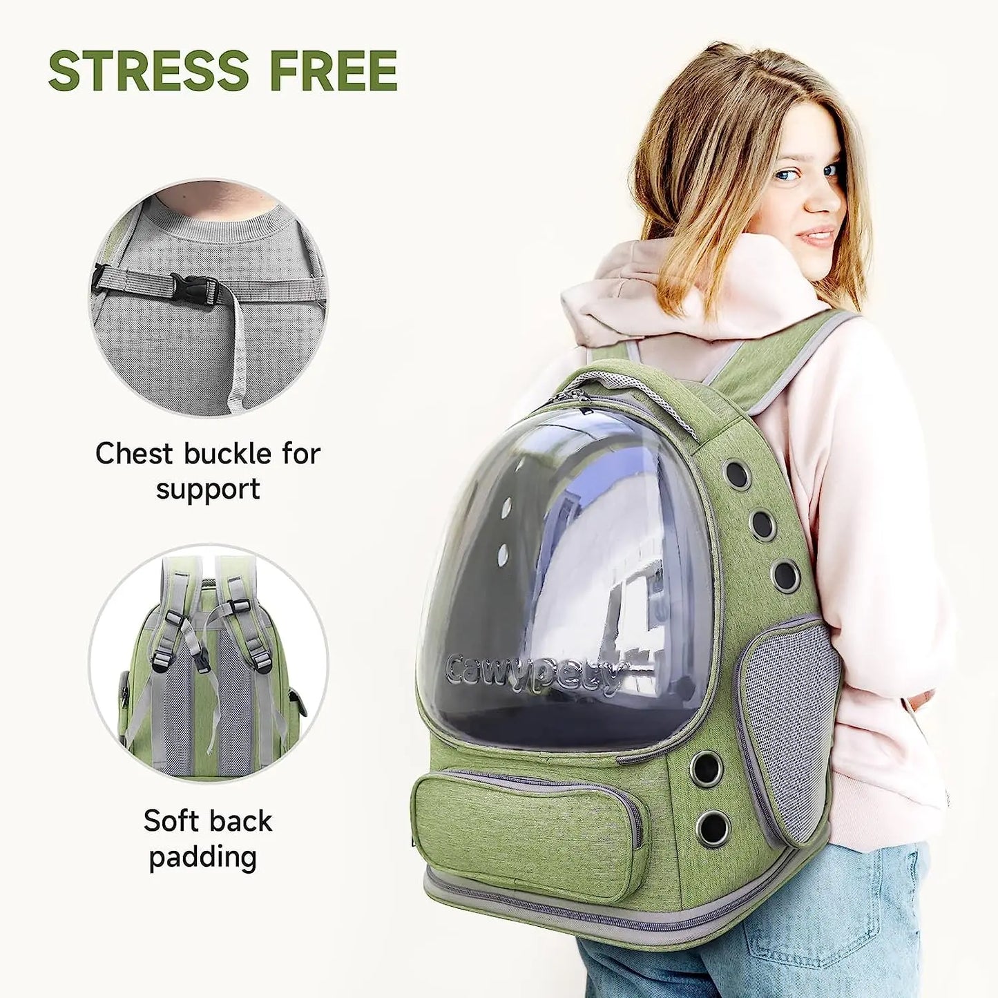 cats bag space design,Transparent Space Capsules Pet Cat Backpack Double Shoulder Breathable Pet Backpack Outdoor Portable Side-opening Cat Bag