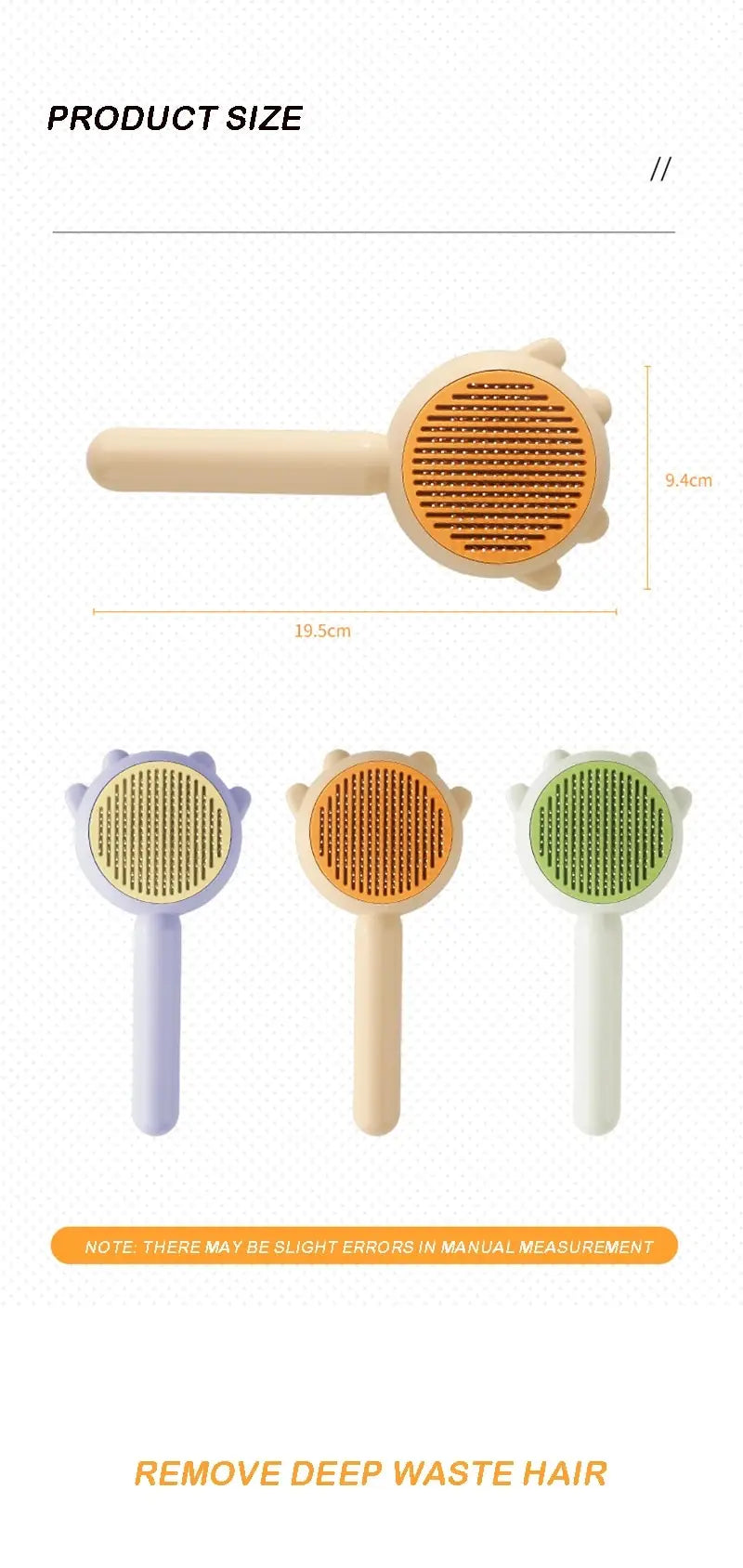 Cat Combs Pet Grooming Needle Brush Magic Massage Comb Pets General Supplies For Cat Dog Cleaning Care