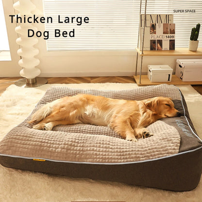 Large Space Pet Dog Bed Soft Warm Pet Nest Kennel for Small Medium Large Dogs Removable Pet Sleeping Sofa Bed Pet Accesories