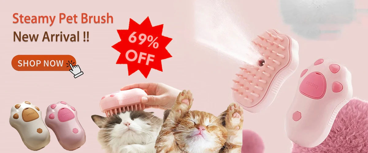 Dog Brush Grooming Accessories Cat Hair Care Supplies Pet Hair Remover Knotting Comb Large Dogs Animal Short Hair Dogs Anti Lice