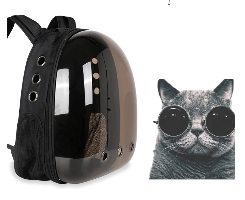 cats bag space design, Manufacturer directly supplies cat bags, pet backpacks, portable and transparent space capsules, cat supplies, breathable backpa