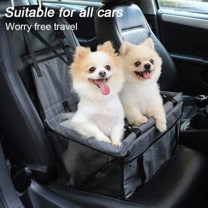 Car Pet Seat Cushion Removable and Washable Hanging Bag Safety Seat Pet Bed Car Nest Mat Comfortable Travelling Experience