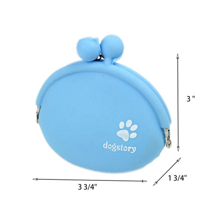 Mini Silicone Pet Dog Train Food Snacks Pockets Bag Walking Dog Training Food Storage Waist Pet Travel Outdoor Product Supply