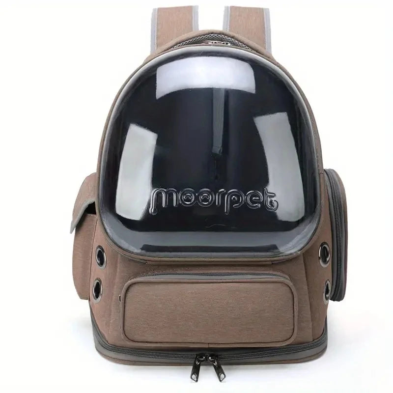 Portable Pet Carrier Backpack - Breathable, Comfortable, andStylish Bubble Bag for Cats and Dogs