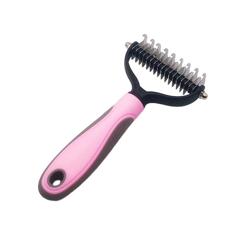 2025 Pet Cat Hair Removal Comb Brush Dog Grooming Shedding Tools Puppy Hair Shedding Trimmer Pet Fur Trimming Dematting Deshedd Combs