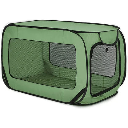 DOGS BOX, Portable Large Dog Bed Pop Up Dog Kennel Indoor Outdoor Crate for Pets Car Seat Kennel Cat Bed Collection Dog Car Accessories