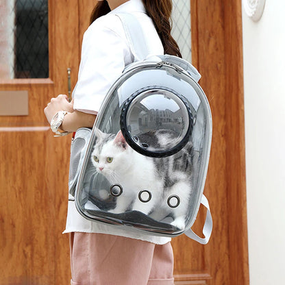 cats bag space design, Cat Pet Carrier Backpack Transparent Capsule Bubble Pet Backpack Small Animal Puppy Kitty Bird Breathable Pet Carrier for Travel