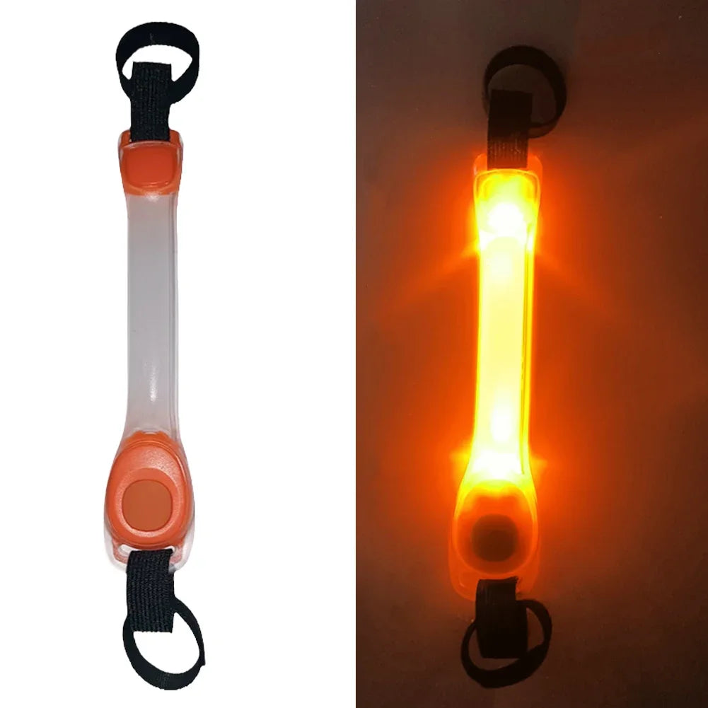 Waterproof Dog Anti-Lost Safety Glowing Collar,Multi-Color Pendants and Outdoor-Ready Flashing LED Light Strip, Night Visibility