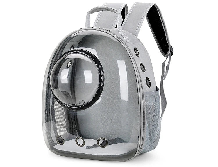 New Pet Cat Carrying Bag Breathable Portable Pet Outdoor Travel Backpack Transparent Bag Carrier Pet Transport Space Capsule Bag