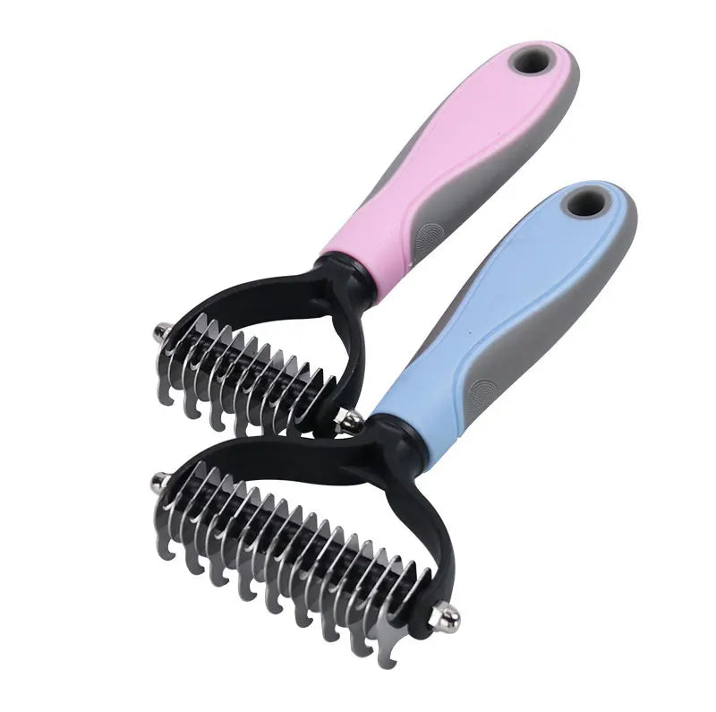 Dog Brush Pet Dog Hair Remover Cat Comb Grooming And Care Brush For Matted Long Hair and Short Hair Curly Dog Supplies Pet Items