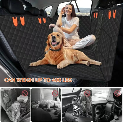 Load-bearing waterproof extended car pad Pet pad Travel dog hammock Dog back seat extra car pad