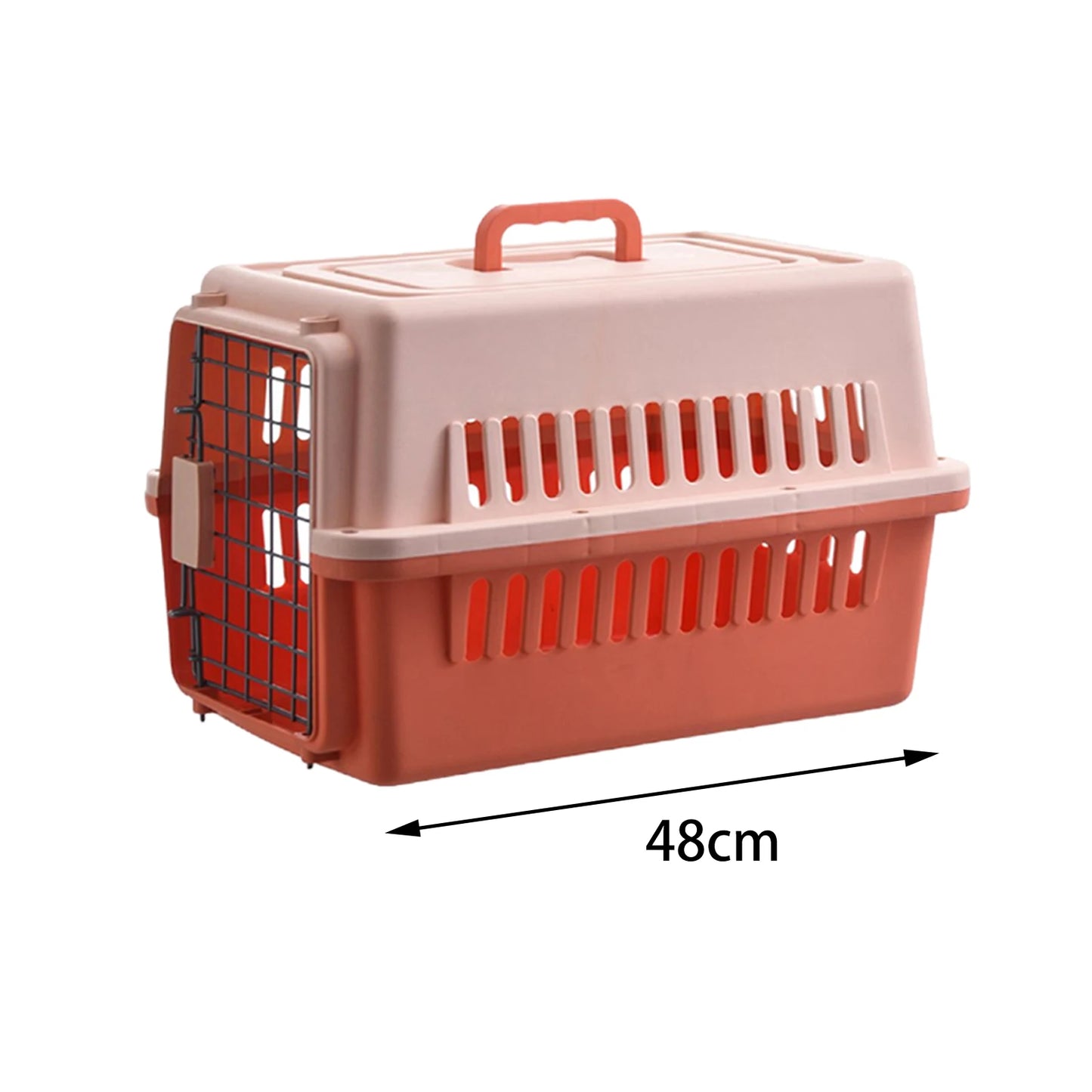 Cat Flight Box Fence Type Carrier Cage Cat Aviation Box Fences Car Dog Cage Portable Medium Cat Bag Pet Products Pet Box