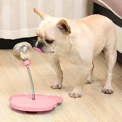 Interactive Pet Food Ball Toy For Cats & Dogs Automatic Pet Feeder Toy For Small Cats Dogs Puppy For Interactive Training