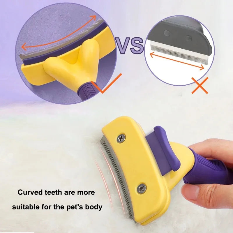 Dog Brush Grooming Accessories Cat Hair Care Supplies Pet Hair Remover Knotting Comb Large Dogs Animal Short Hair Dogs Anti Lice