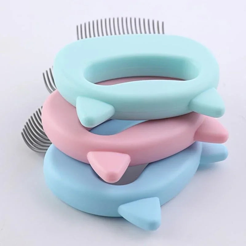 Pet Comb Protect Comb for Cat Dog Pet ABS Soft Brush Comfort Hair Grooming Comb cat accessories pet  cat brush