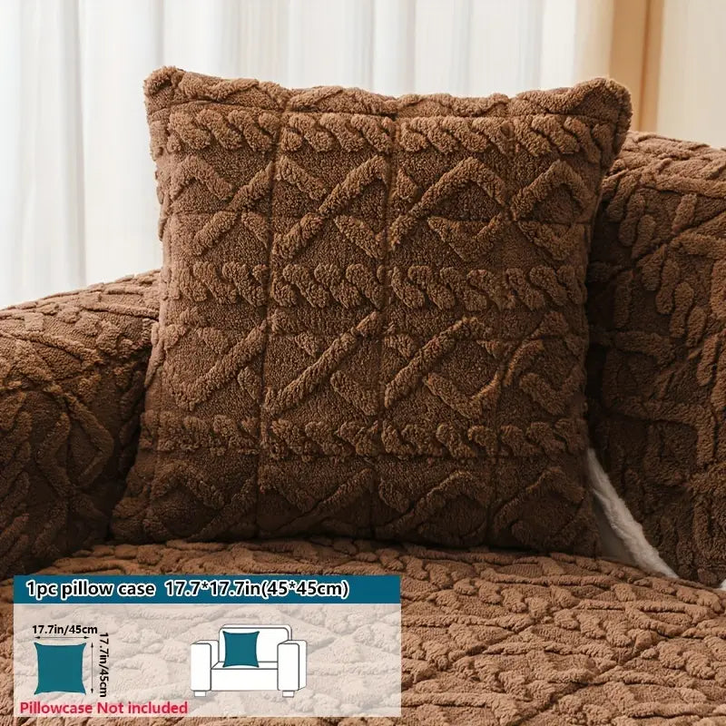 Bosimi Plush Padded Sofa Cushion