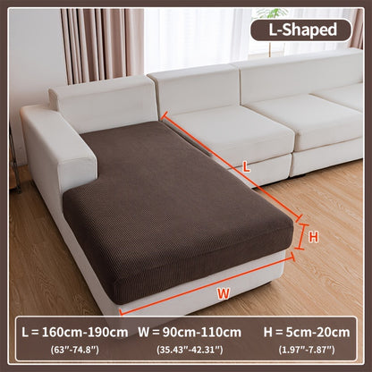 1pc Elastic Four Seasons Universal Stretch Sofa Cover, Simple Modern Style Non-slip Sofa Slipcover, Living Room Sofa Protector Couch Cover Suitable For Office Home Decor