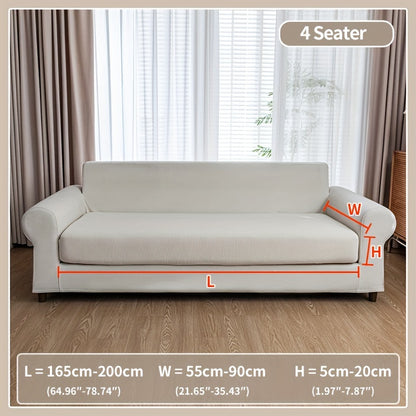 1pc Elastic Four Seasons Universal Stretch Sofa Cover, Simple Modern Style Non-slip Sofa Slipcover, Living Room Sofa Protector Couch Cover Suitable For Office Home Decor