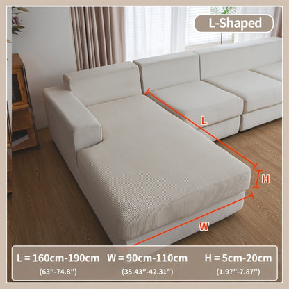 1pc Elastic Four Seasons Universal Stretch Sofa Cover, Simple Modern Style Non-slip Sofa Slipcover, Living Room Sofa Protector Couch Cover Suitable For Office Home Decor