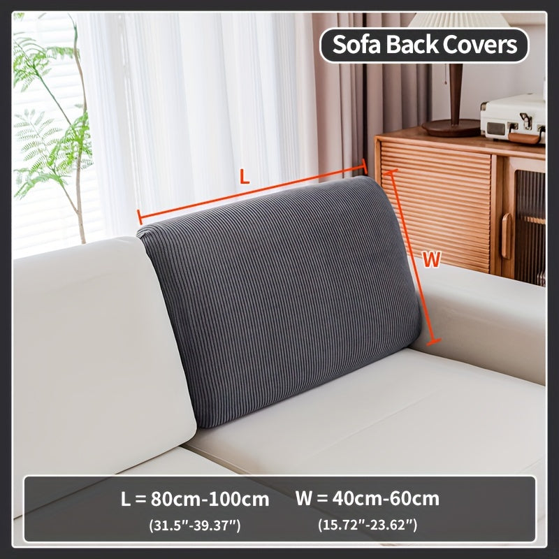 1pc Elastic Four Seasons Universal Stretch Sofa Cover, Simple Modern Style Non-slip Sofa Slipcover, Living Room Sofa Protector Couch Cover Suitable For Office Home Decor